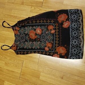 New Friend Colony floral print sleeveless dress XS